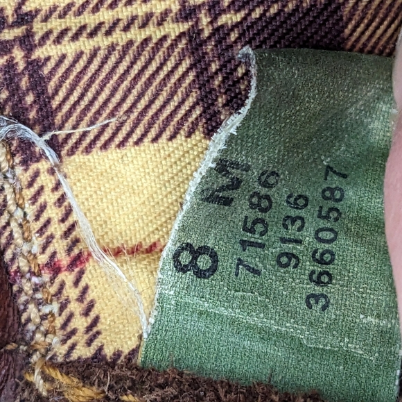 Vintage Timberland Moccasin Suede Boots mens 8.5 - Picture 13 of 14